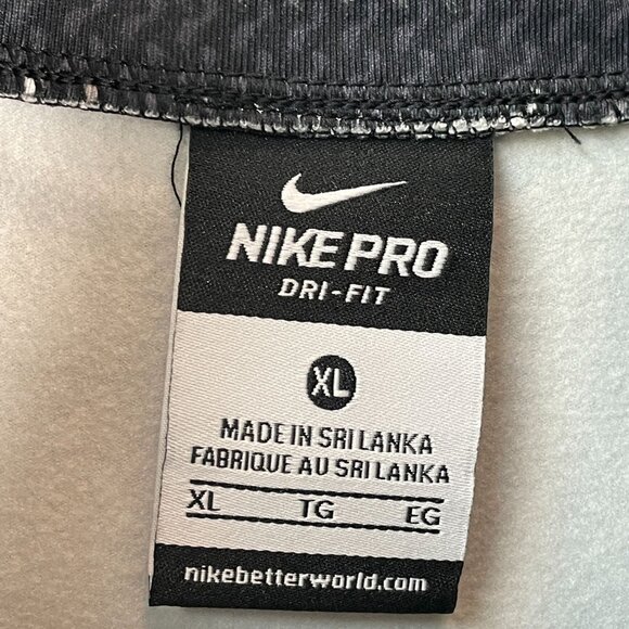 NEW $75 Nike Pro Womens XL Hyperwarm Dri-Fit Base Layer Top Athletic Shirt - Picture 4 of 10